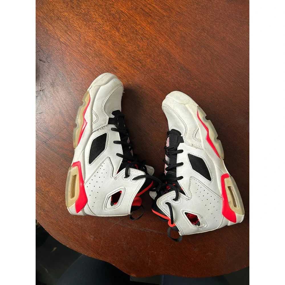 Jordan 6-17-23 White Infrared Black Kids Basketball Shoes DC7330-106